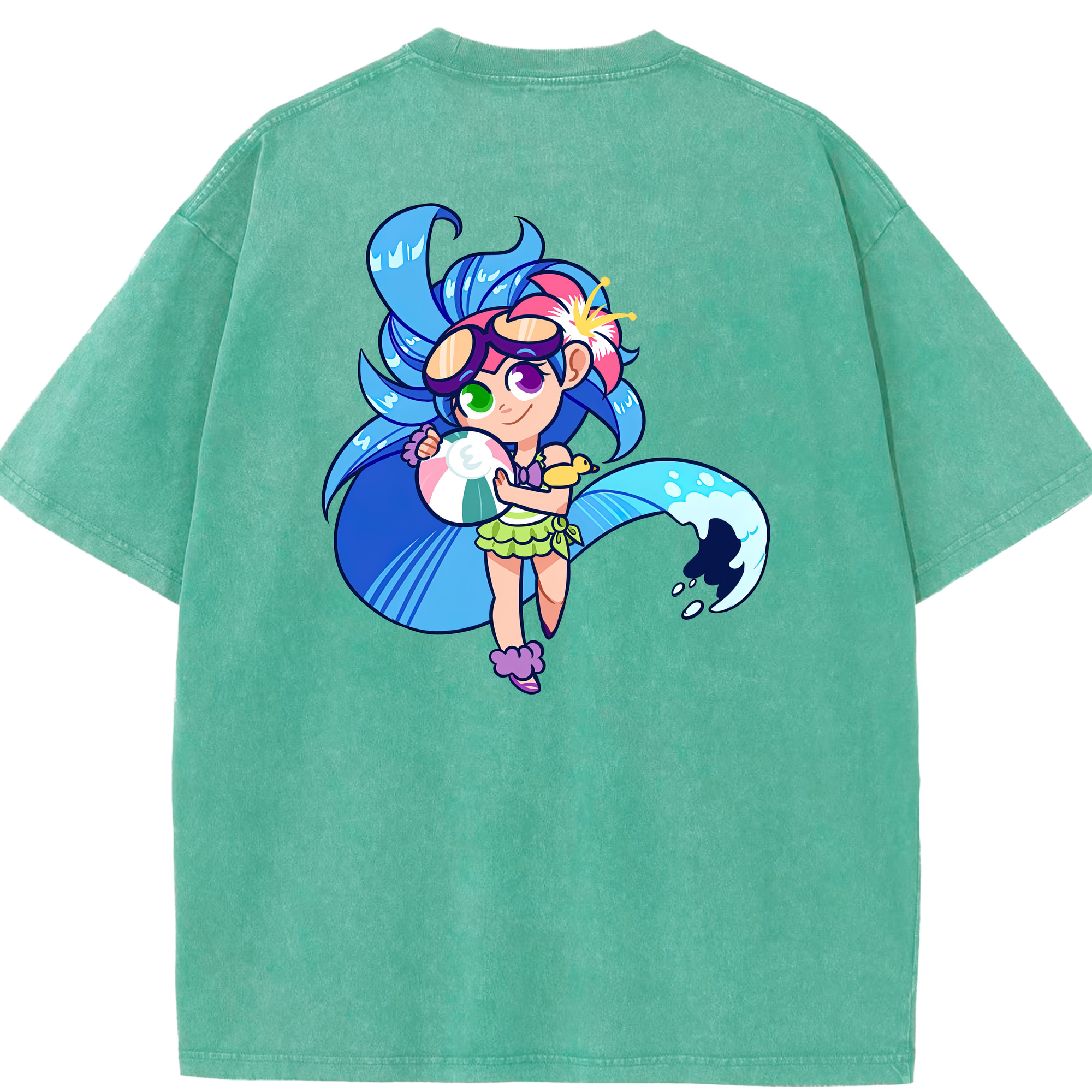 リーグ・オブ・レジェンド League of Legends LOL 綿100% ヴィンテージ風 半袖Tシャツ（背面プリント）
